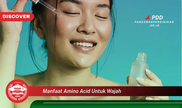 manfaat amino acid untuk wajah