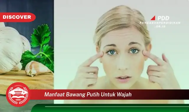 manfaat bawang putih untuk wajah