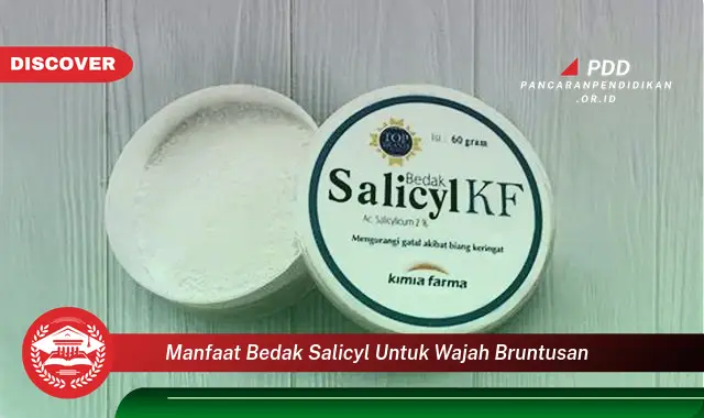 manfaat bedak salicyl untuk wajah bruntusan