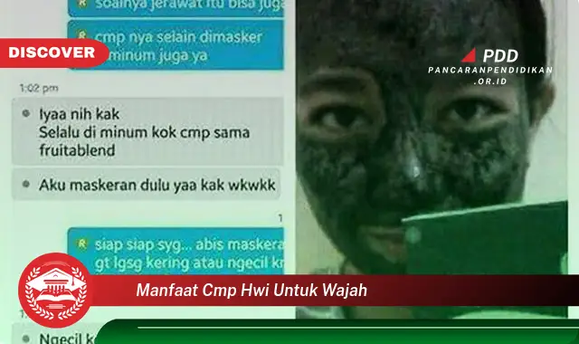 manfaat cmp hwi untuk wajah
