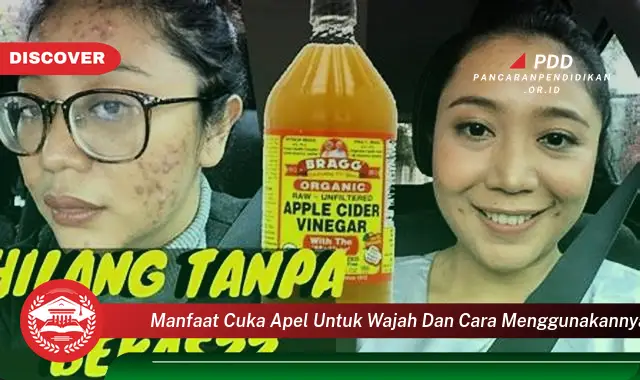 manfaat cuka apel untuk wajah dan cara menggunakannya