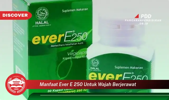 manfaat ever e 250 untuk wajah berjerawat