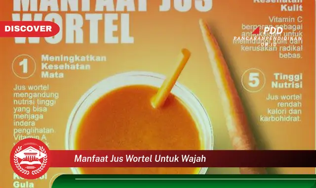 manfaat jus wortel untuk wajah