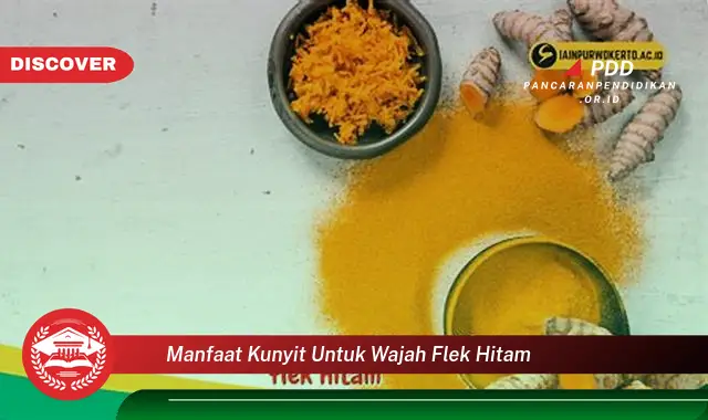 manfaat kunyit untuk wajah flek hitam