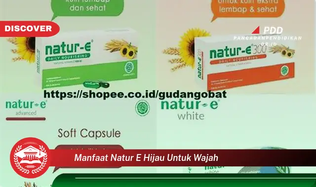 manfaat natur e hijau untuk wajah