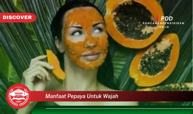 manfaat pepaya untuk wajah