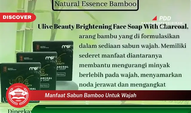 manfaat sabun bamboo untuk wajah