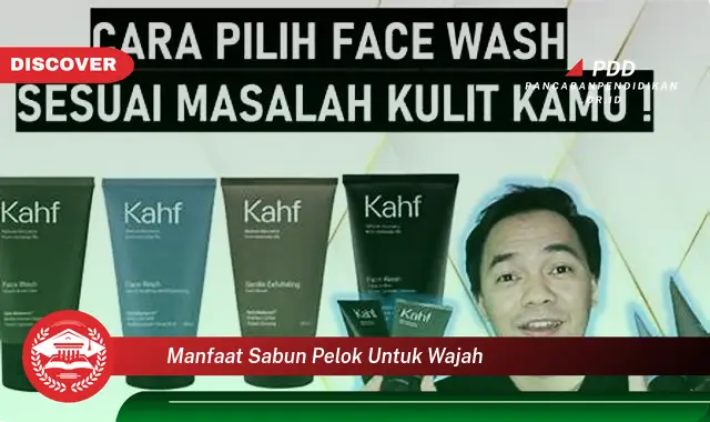 manfaat sabun pelok untuk wajah