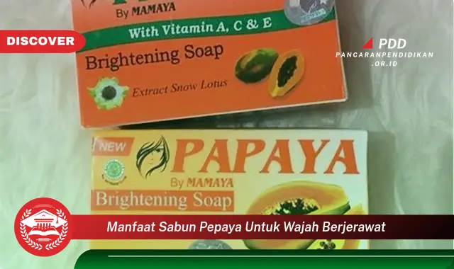 manfaat sabun pepaya untuk wajah berjerawat