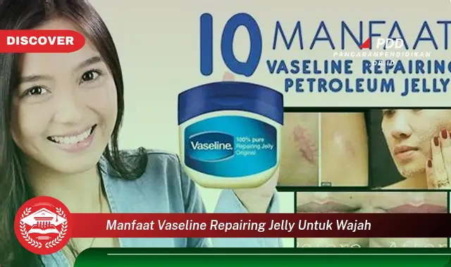 manfaat vaseline repairing jelly untuk wajah