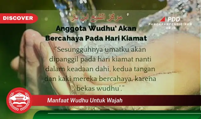 manfaat wudhu untuk wajah