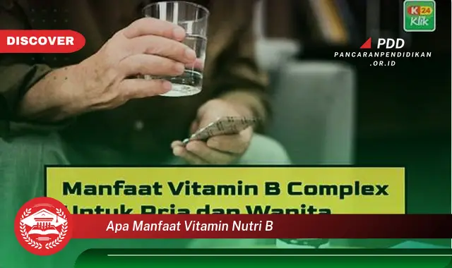 apa manfaat vitamin nutri b