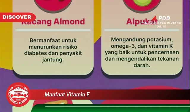 manfaat vitamin e